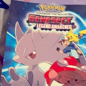 Pokémon the book Genesect  in the legend awakens